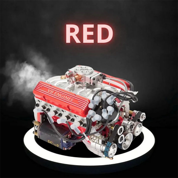 đFree Shipping-Gasoline OHV V8 Small-block Engine Model Kits