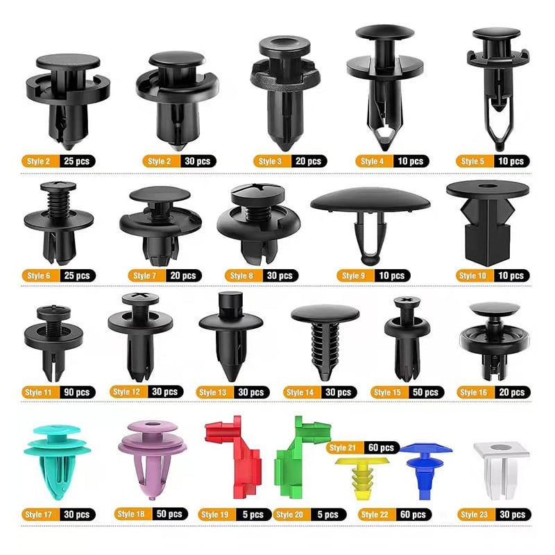 680Pcs Car Retainer Clips & Fastener Remover