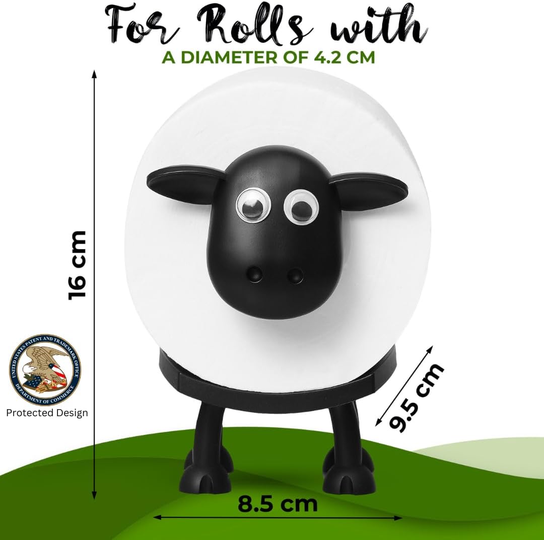 ð¥Last Day Sale 49% OFFð Sheep Toilet Roll Holder