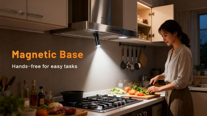 🔦Pocket Rechargeable EDC Flashlight: 500 Lumens Mini Keychain Light with Fire Starter & Window Breaker