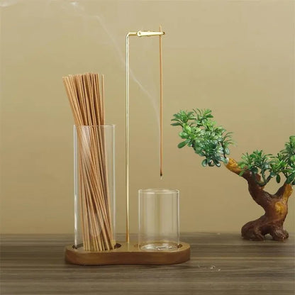 🔥 2 in 1 Incense & Candle Holder