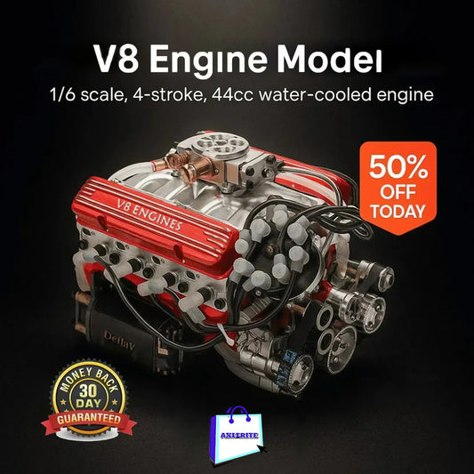 🎉Last Day Promotion 50% OFF + FREESHIPPING🔥 - Gasoline OHV V8 Small-block Engine Model Kits