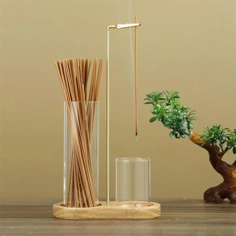 🔥 2 in 1 Incense & Candle Holder