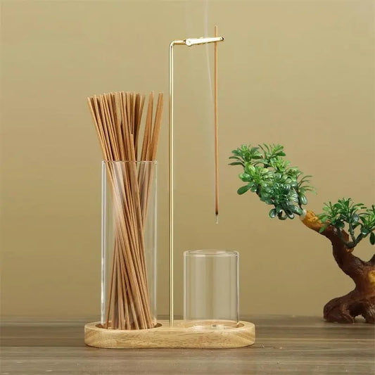 🔥 2 in 1 Incense & Candle Holder