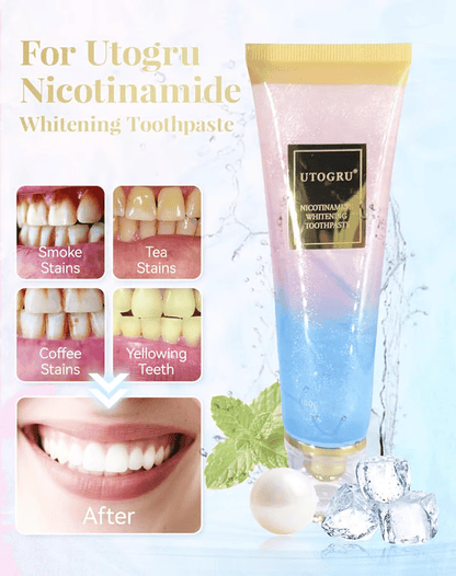 🦷 Niacinamide Whitening Toothpaste - For Healthier, Whiter Teeth!