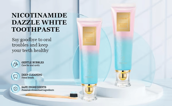 🦷 Niacinamide Whitening Toothpaste - For Healthier, Whiter Teeth!