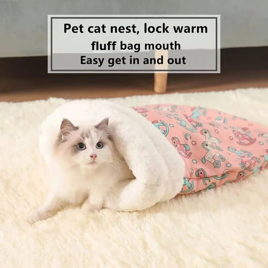 🔥 🐾Cozy Pet Nest for Cats and Dogs