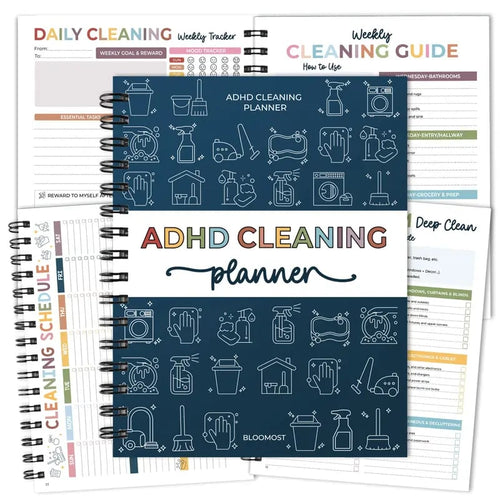 📅 New Release📕2026 version ADHD Cleaning Planner - Cleaning Schedule and Checklist Organizer for Adults and Teens