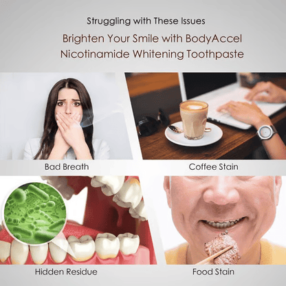 🦷 Niacinamide Whitening Toothpaste - For Healthier, Whiter Teeth!