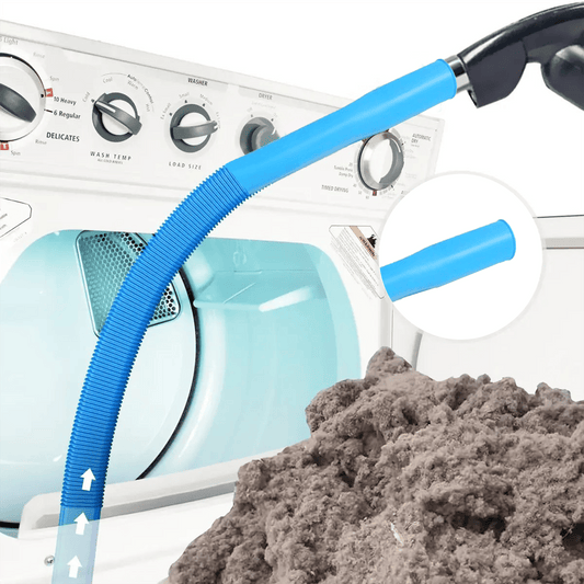 Sealegend Dryer Vent Cleaner Kit Vacuum Hose Attachment Compatible with Most Vacuum Cleaner, Quickly Lint Remover Cleaning Supplies