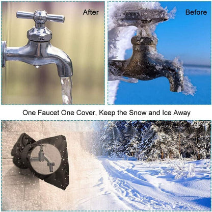 ❄️🚰8-Pack Outdoor Faucet Covers for Winter